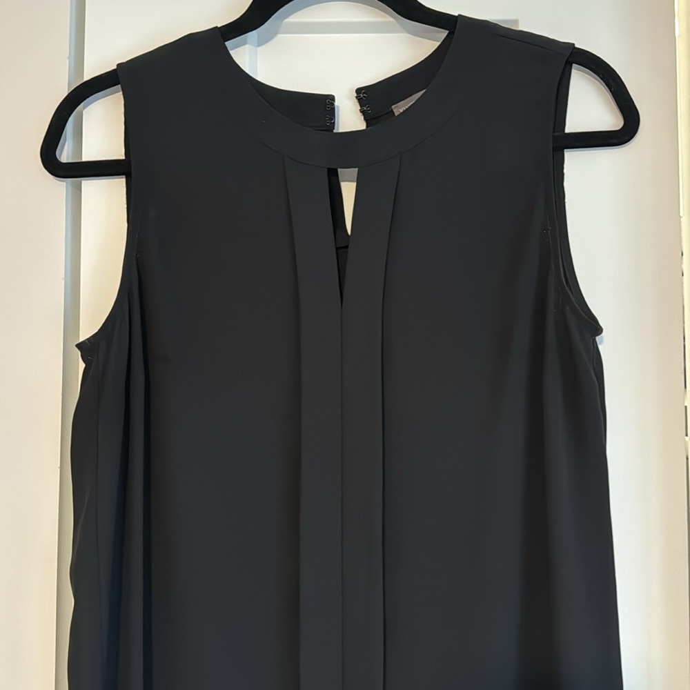 Vince Camuto Black Tank Blouse